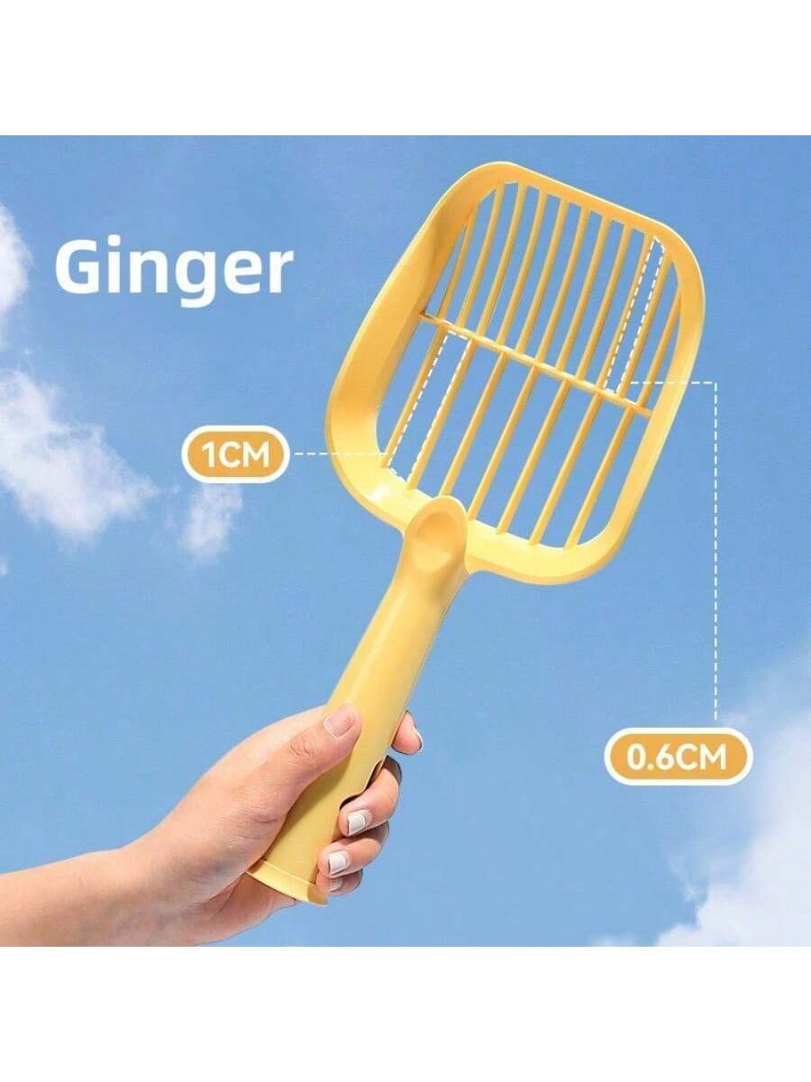 1Pc Cat Litter Scoop - Cat Litter Sifting Scoop - Durable Plastic Cat Litter Sifting Scoop - Cat Litter Scoop with Pet Litter Bag