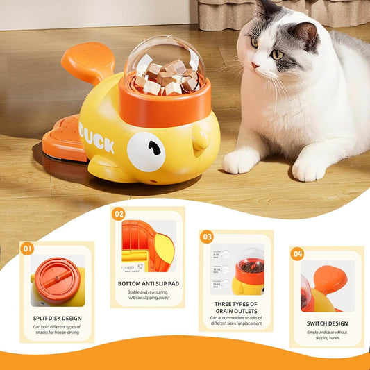 Interactive Pet Treat Dispenser – Slow Feeder & Mental Stimulation Toy